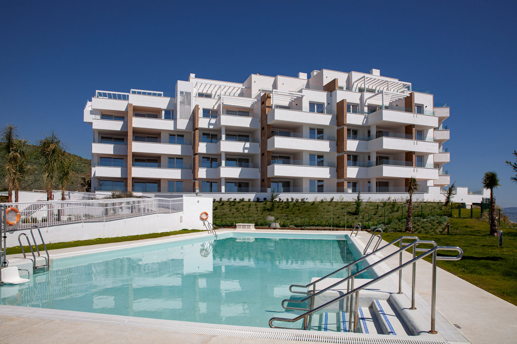 Luxury apartments under construction between Torrox Costa and Nerja


